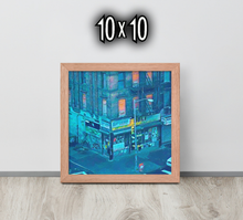 FRAMED POSTER: 132nd street & Madison Avenue -circa 1993 | HARLEM COLLECTION