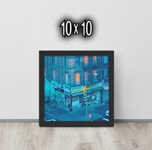 FRAMED POSTER: 132nd street & Madison Avenue -circa 1993 | HARLEM COLLECTION
