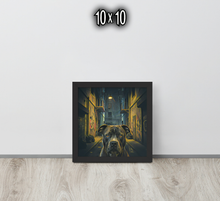 FRAMED POSTER: LOST: Back Alleys  | MY DAWG COLLECTION