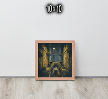 FRAMED POSTER: LOST: Back Alleys  | MY DAWG COLLECTION