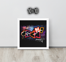 FRAMED POSTER: knockOut | GRAFFITI COLLECTION