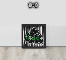 FRAMED POSTER: perceptioN (Corinthians 4:18) | GRAFFITI COLLECTION