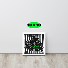 GRAFFITI FRAMED POSTER: perceptioN (Corinthians 4:18)
