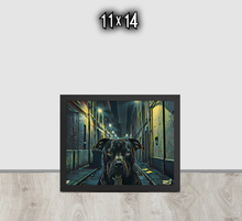 FRAMED POSTER: LOST: Late Night Streets  | MY DAWG COLLECTION