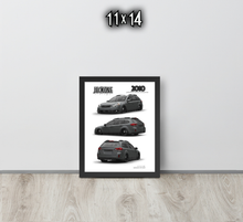 FRAMED POSTER: 2010 Japanese Sports Crossover -Series 011 | JECKONE Vintage | Design Study Archive
