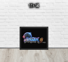 FRAMED POSTER: AMUZED | GRAFFITI COLLECTION