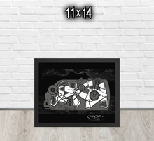 FRAMED POSTER: THINK TANK | GRAFFITI COLLECTION