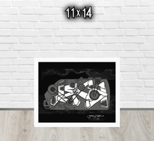 FRAMED POSTER: THINK TANK | GRAFFITI COLLECTION