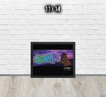 FRAMED POSTER: COZY | GRAFFITI COLLECTION