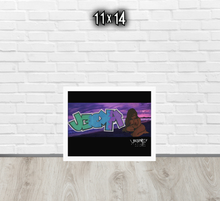FRAMED POSTER: COZY | GRAFFITI COLLECTION