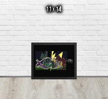 FRAMED POSTER: KAUGHT | GRAFFITI COLLECTION