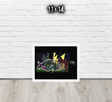 FRAMED POSTER: KAUGHT | GRAFFITI COLLECTION