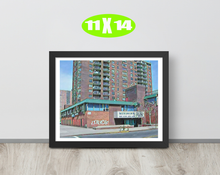 FRAMED POSTER: MINISINK: Harlem Streets -The Art Collection