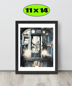 FRAMED POSTER: I'm Up: Harlem Streets -The Art Collection