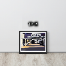 FRAMED POSTER: ROOF TOP : HARLEM COLLECTION