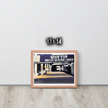FRAMED POSTER: ROOF TOP : HARLEM COLLECTION