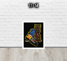 FRAMED POSTER: STOMPED | GRAFFITI COLLECTION