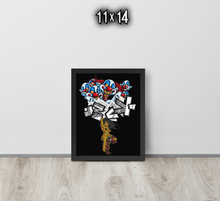 FRAMED POSTER: absondFromTriflingLunatics | GRAFFITI COLLECTION