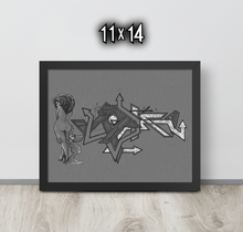 FRAMED POSTER: catchingFeelings | GRAFFITI COLLECTION