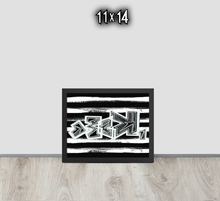 FRAMED POSTER: harDpressed (2 Corinthians 4:8-9) | GRAFFITI COLLECTION