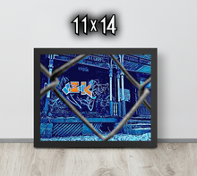 GRAFFITI FRAMED POSTER: ABANDONED  (with Shawnee Tatum)