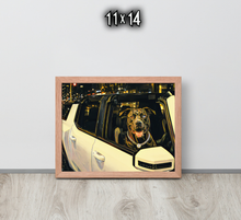 FRAMED POSTER: FOUND  | MY DAWG COLLECTION