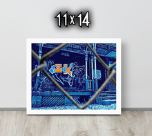 GRAFFITI FRAMED POSTER: ABANDONED  (with Shawnee Tatum)