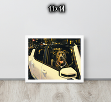 FRAMED POSTER: FOUND  | MY DAWG COLLECTION