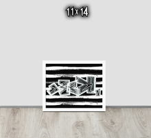 FRAMED POSTER: harDpressed (2 Corinthians 4:8-9) | GRAFFITI COLLECTION