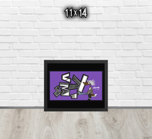 FRAMED POSTER: hustledOUT | GRAFFITI COLLECTION