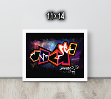 FRAMED POSTER: knockOut | GRAFFITI COLLECTION