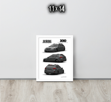 FRAMED POSTER: 2010 Japanese Sports Crossover -Series 011 | JECKONE Vintage | Design Study Archive