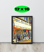 FRAMED POSTER: DAPPER DAN BOUTIQUE : Harlem Streets -The Art Collection
