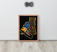 FRAMED POSTER: STOMPED | GRAFFITI COLLECTION