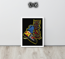 FRAMED POSTER: STOMPED | GRAFFITI COLLECTION