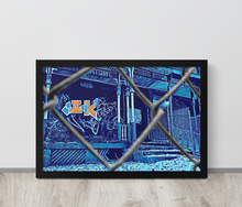 GRAFFITI FRAMED POSTER: ABANDONED  (with Shawnee Tatum)