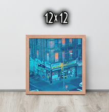 FRAMED POSTER: 132nd street & Madison Avenue -circa 1993 | HARLEM COLLECTION