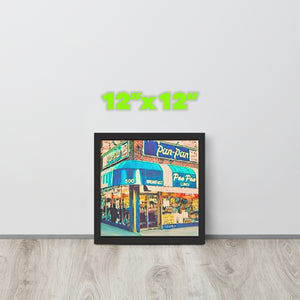 FRAMED POSTER: PAN PAN: Harlem Streets -The Art Collection