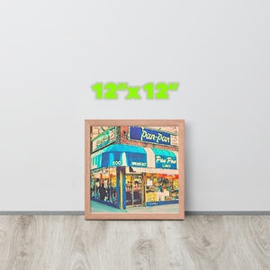 FRAMED POSTER: PAN PAN: Harlem Streets -The Art Collection
