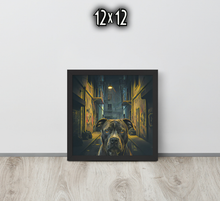 FRAMED POSTER: LOST: Back Alleys  | MY DAWG COLLECTION