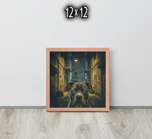 FRAMED POSTER: LOST: Back Alleys  | MY DAWG COLLECTION