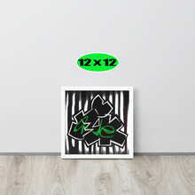 GRAFFITI FRAMED POSTER: perceptioN (Corinthians 4:18)