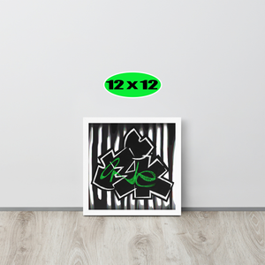 GRAFFITI FRAMED POSTER: perceptioN (Corinthians 4:18)