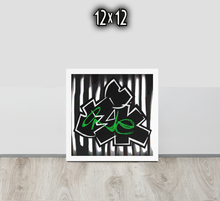 FRAMED POSTER: perceptioN (Corinthians 4:18) | GRAFFITI COLLECTION
