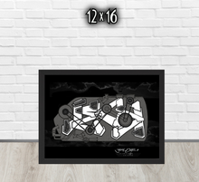 FRAMED POSTER: THINK TANK | GRAFFITI COLLECTION