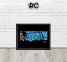 FRAMED POSTER: EMOTIONLESS | GRAFFITI COLLECTION
