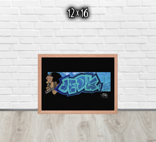 FRAMED POSTER: EMOTIONLESS | GRAFFITI COLLECTION