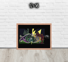 FRAMED POSTER: KAUGHT | GRAFFITI COLLECTION