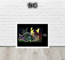 FRAMED POSTER: KAUGHT | GRAFFITI COLLECTION