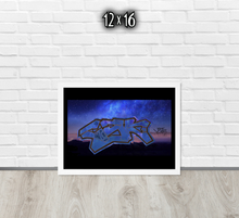 FRAMED POSTER: LIMITLESS | GRAFFITI COLLECTION